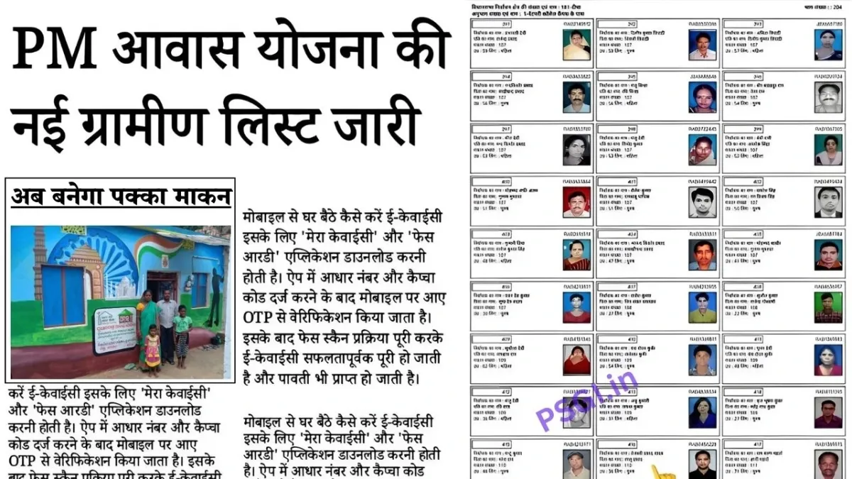 PM Awas Yojana Gramin Survey 2026